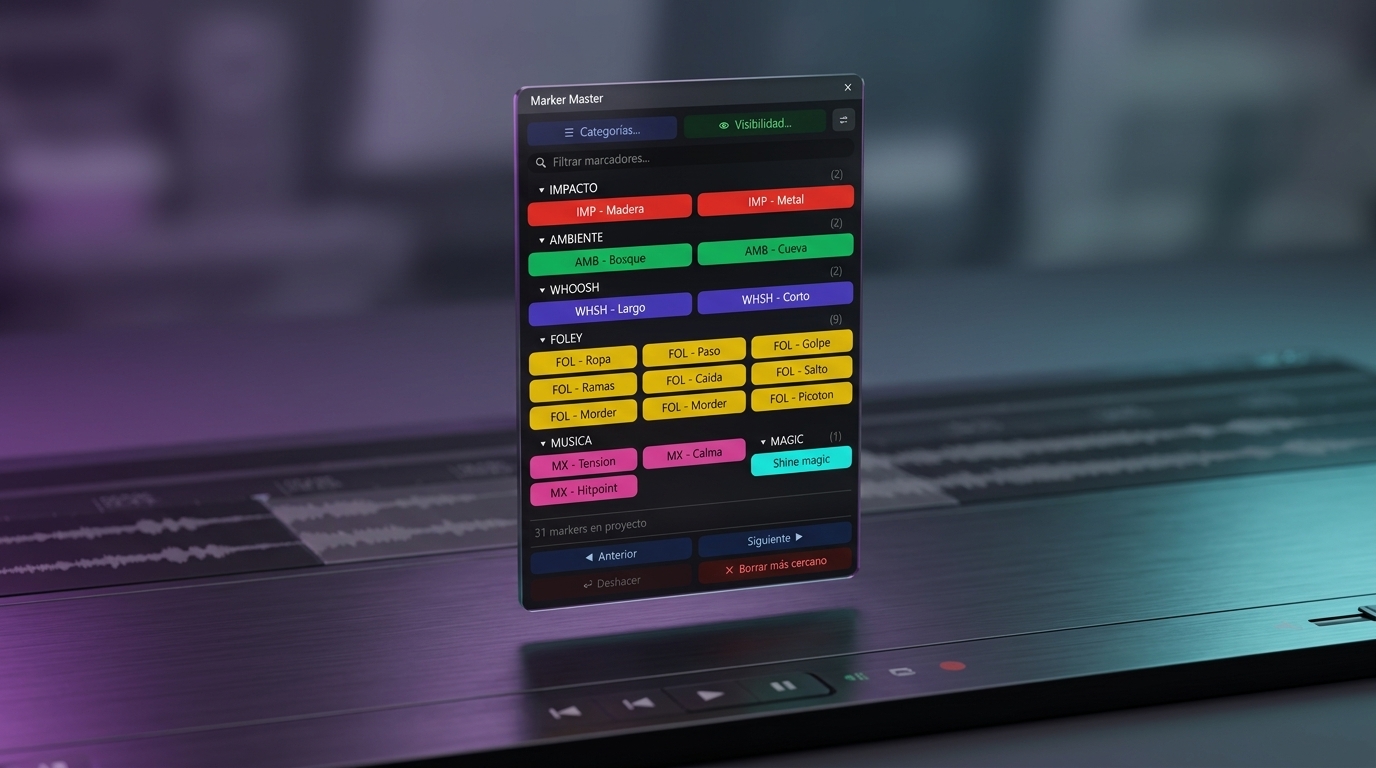 Marker Master Color Category Presets